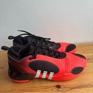 adidas D.O.N. Issue #5 Solar Red Orange Men's Basketball Shoes Sneakers IE8326